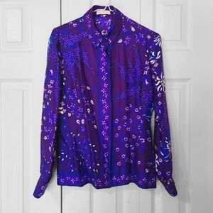 Vtg Emilio Pucci Violet Shirt 💜🌴